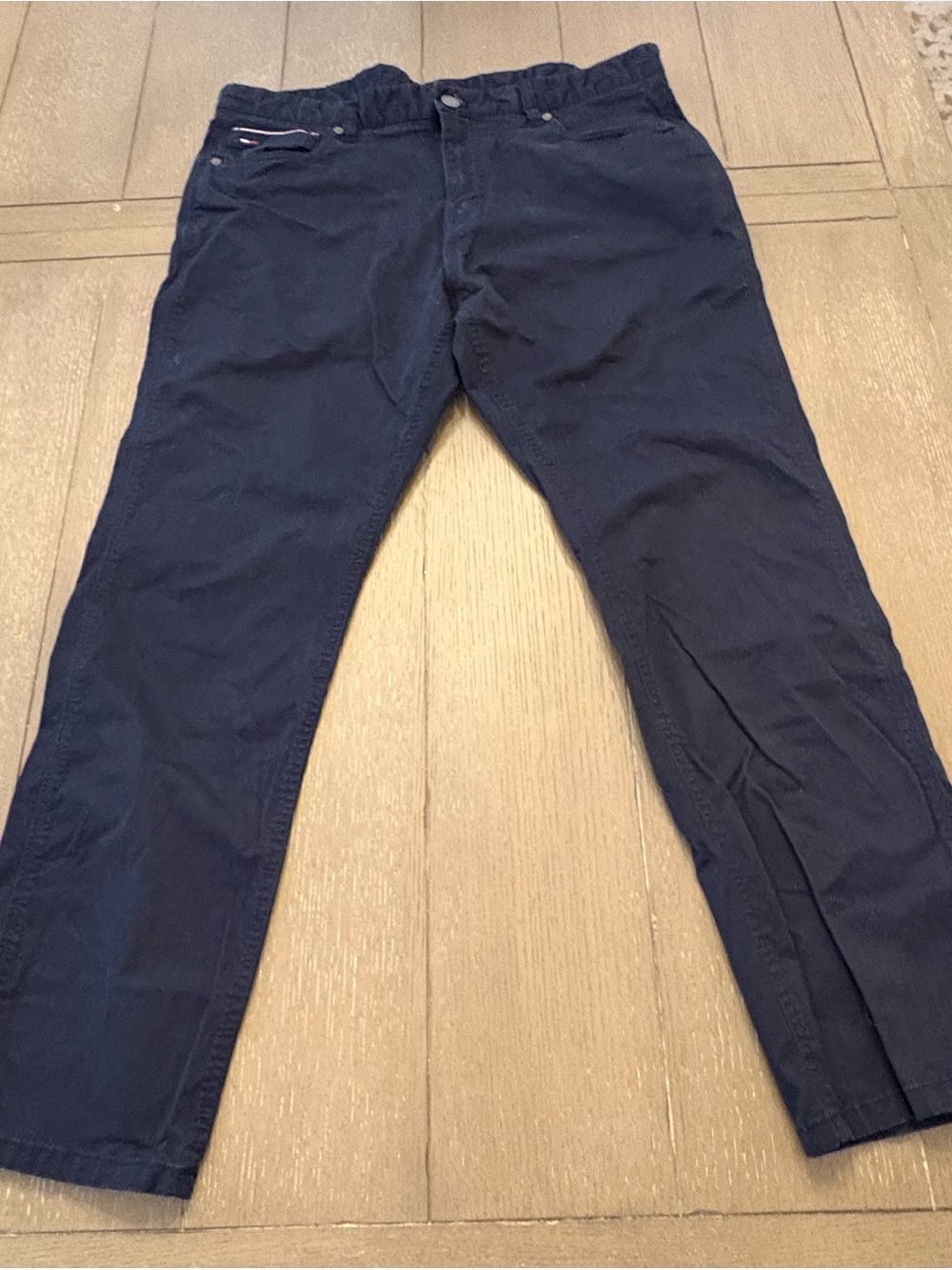 Tommy Hilfiger Men's Straight leg pants in Dark Navy